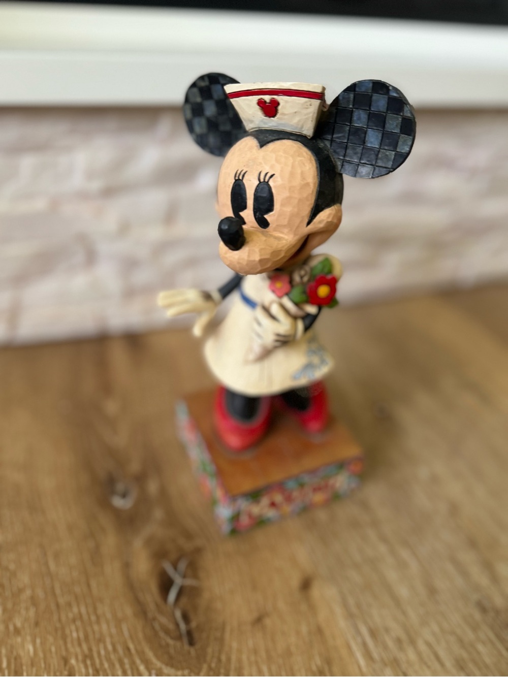 Disney Minnie Mouse Nurse Figurine, Caring